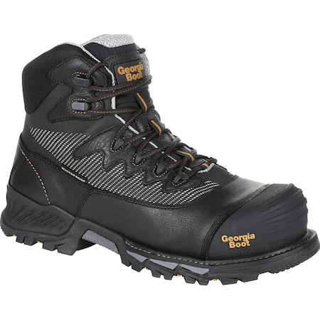 Georgia Boot Rumbler, Men's Composite Toe Hiker Work Boot, Black, 11, W, GB00311 GB00311
